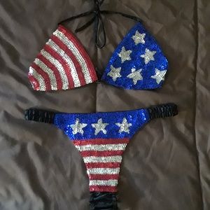 American flag bikini!